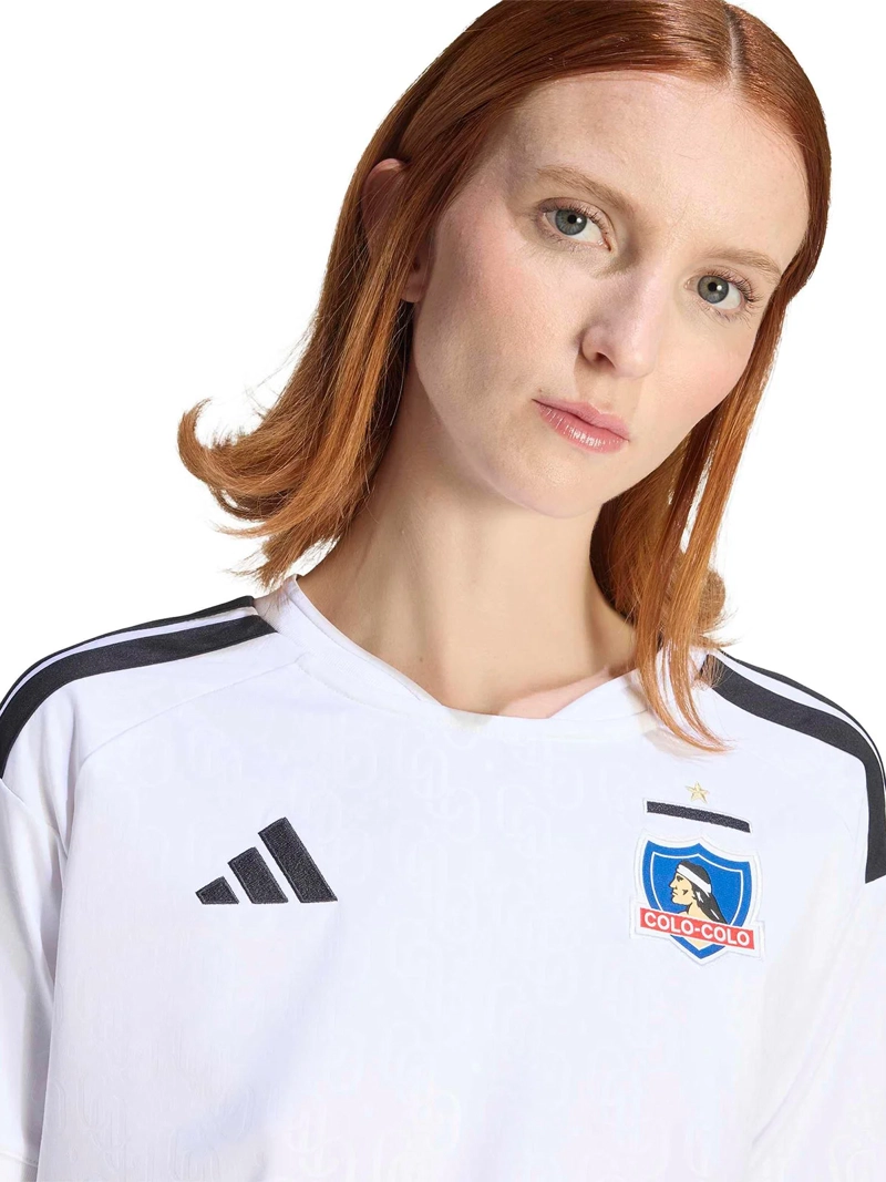 CAMISETA DEPORTIVA MUJER ADIDAS COLO-COLO 26 HOME - 4