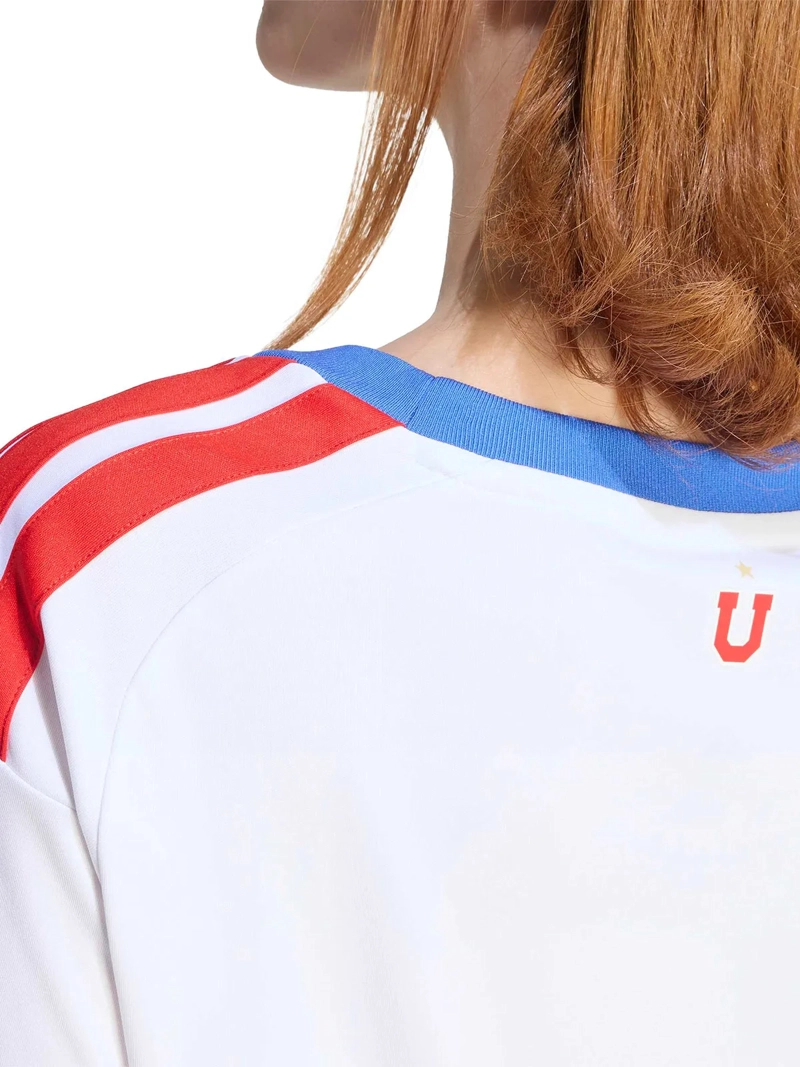 CAMISETA DE FÚTBOL MUJER ADIDAS UNIVERSIDAD DE CHILE 26 VISITA BLANCO - 4
