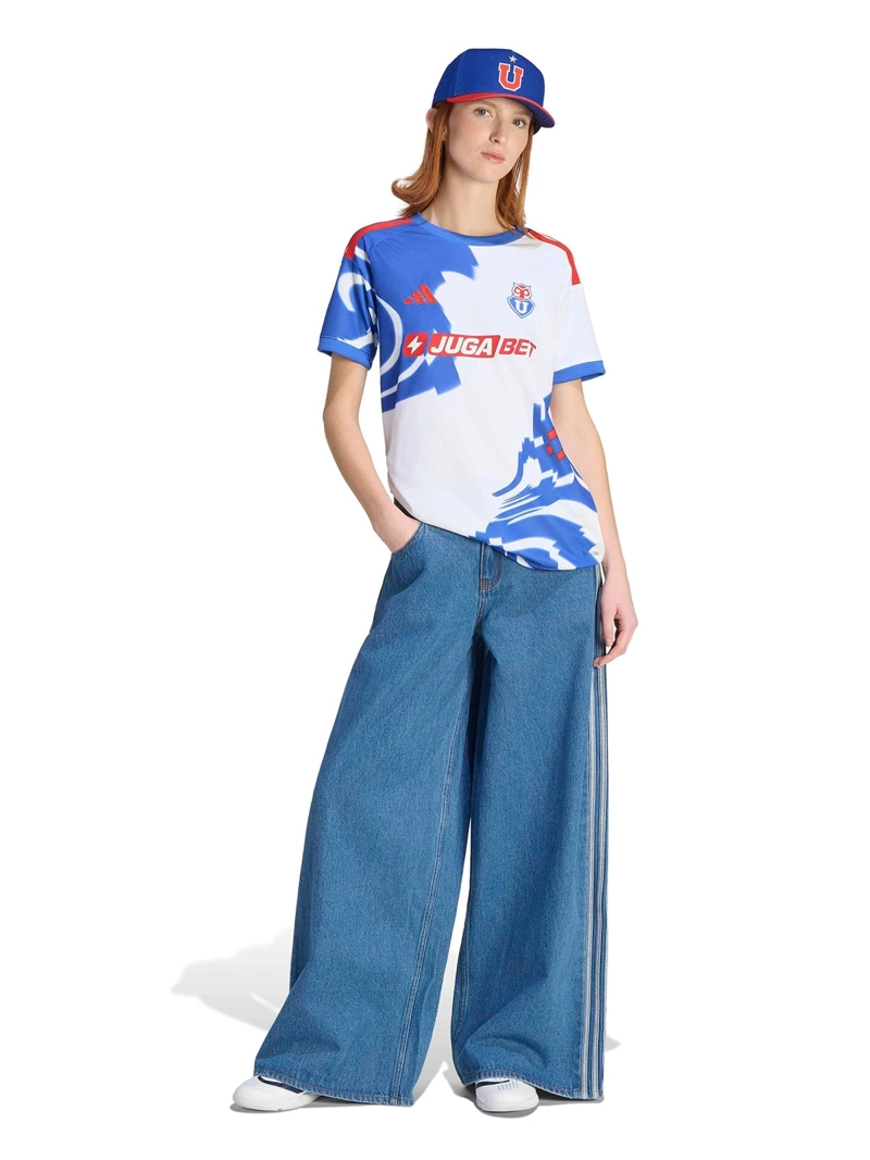 CAMISETA DE FÚTBOL MUJER ADIDAS UNIVERSIDAD DE CHILE 26 VISITA BLANCO - 5