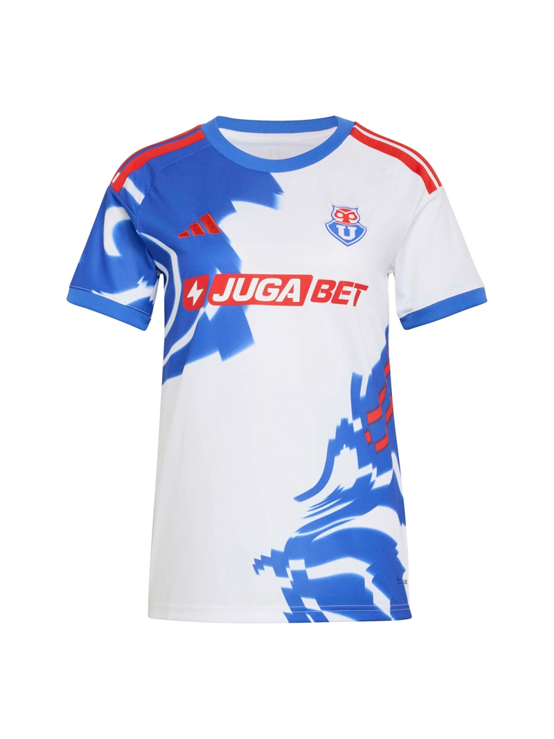 CAMISETA DE FÚTBOL MUJER ADIDAS UNIVERSIDAD DE CHILE 26 VISITA BLANCO - 6