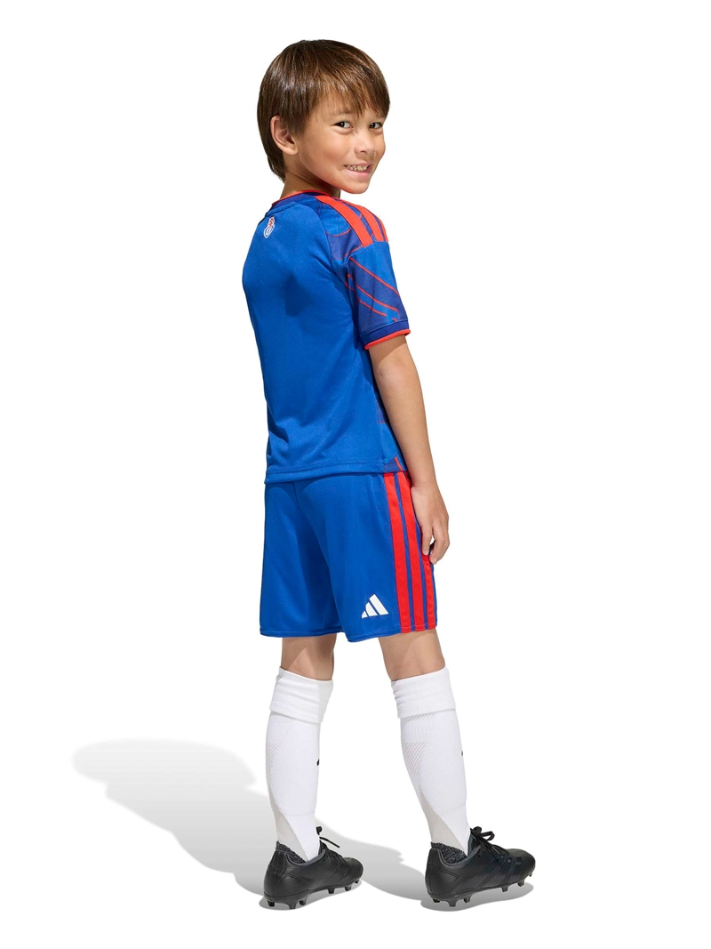 CONJUNTO FÚTBOL NIÑO ADIDAS UNIVERSIDAD DE CHILE 26 LOCAL AZUL - 2