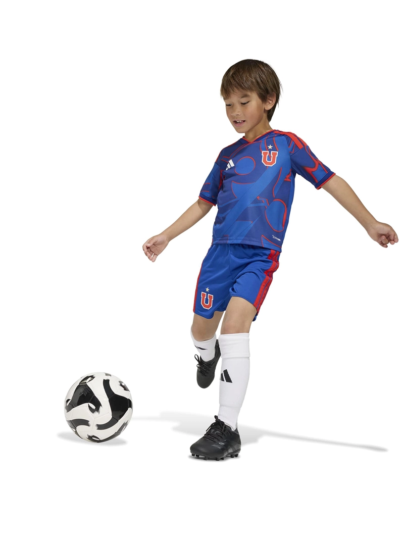 CONJUNTO FÚTBOL NIÑO ADIDAS UNIVERSIDAD DE CHILE 26 LOCAL AZUL - 3
