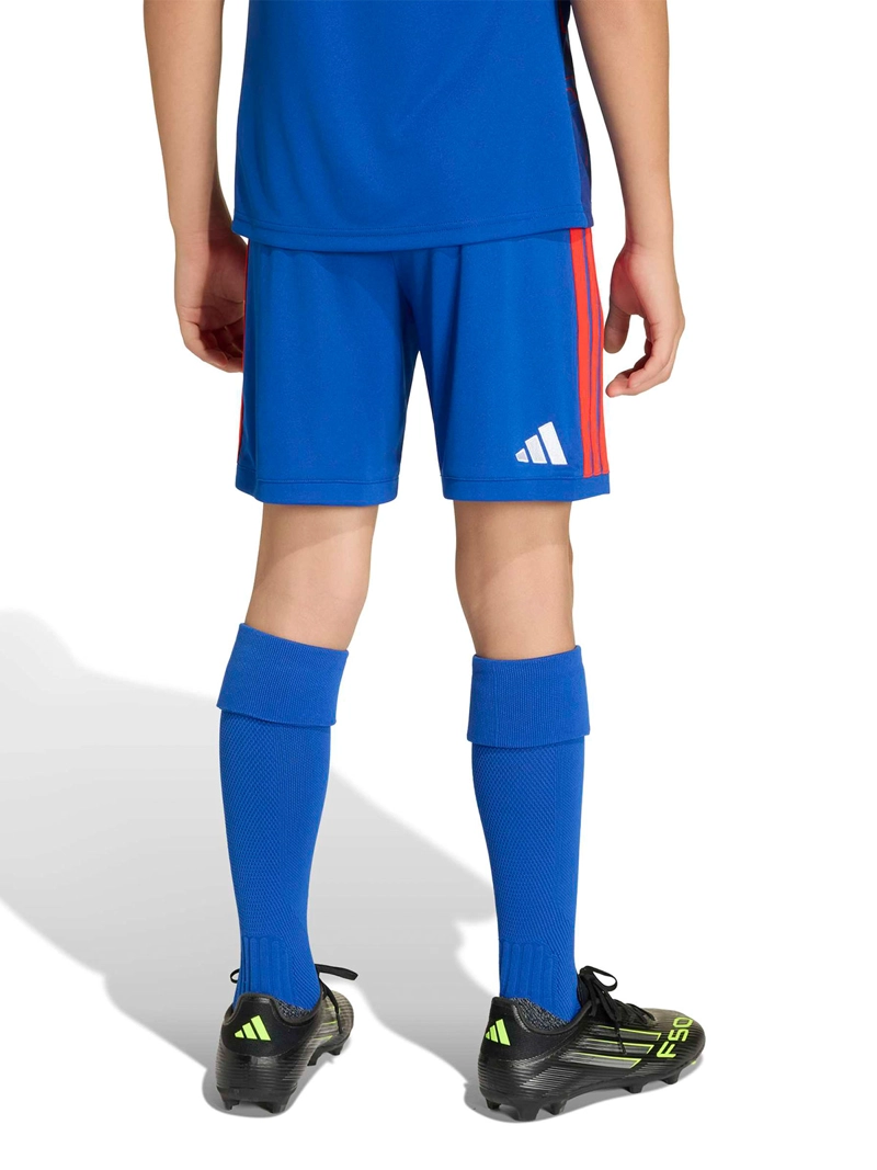 SHORT FÚTBOL NIÑO ADIDAS UNIVERSIDAD DE CHILE 26 LOCAL AZUL - 2