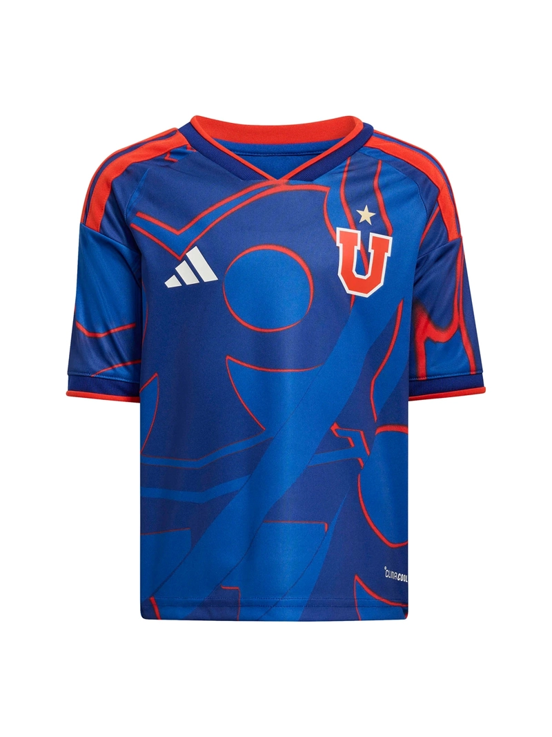 CONJUNTO FÚTBOL NIÑO ADIDAS UNIVERSIDAD DE CHILE 26 LOCAL AZUL - 6