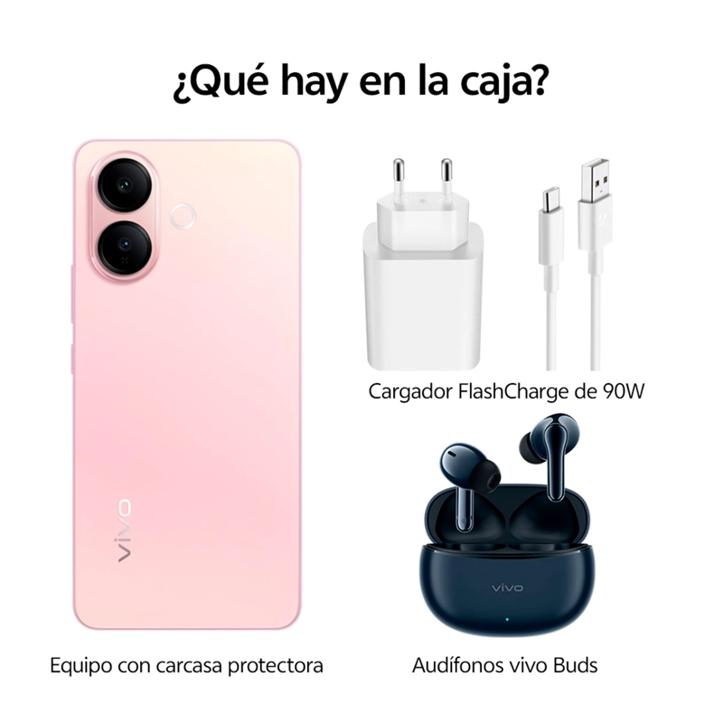 SMARTPHONE VIVO V60 LITE 5G 256GB 8GB RAM 50MP 6.7” + AUDÍFONOS - 5