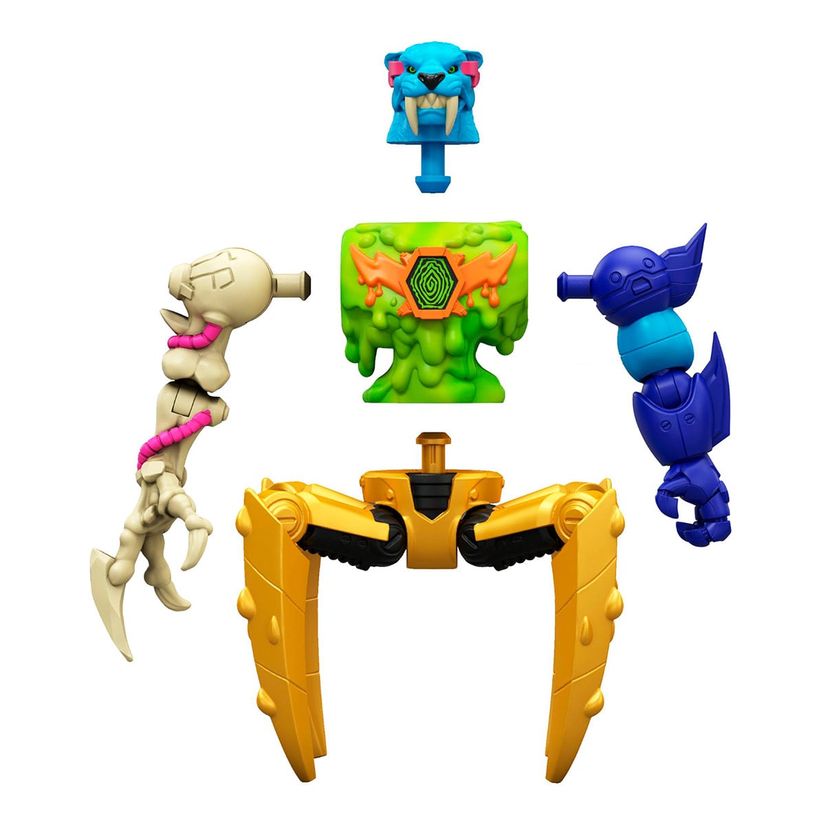 FIGURA COLECCIONABLE MR BEAST HYBRIDS FIGURA FUSION X 1  - 4