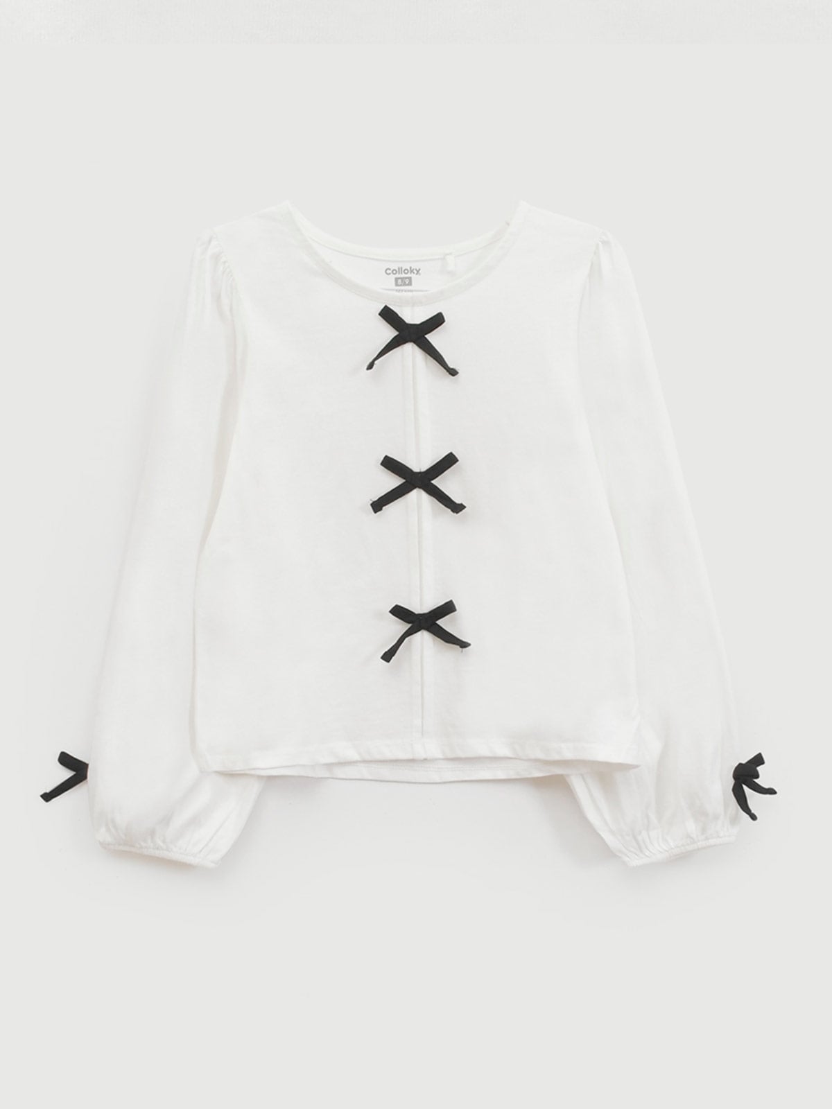 POLERA MANGA LARGA NIÑA COLLOKY - 1