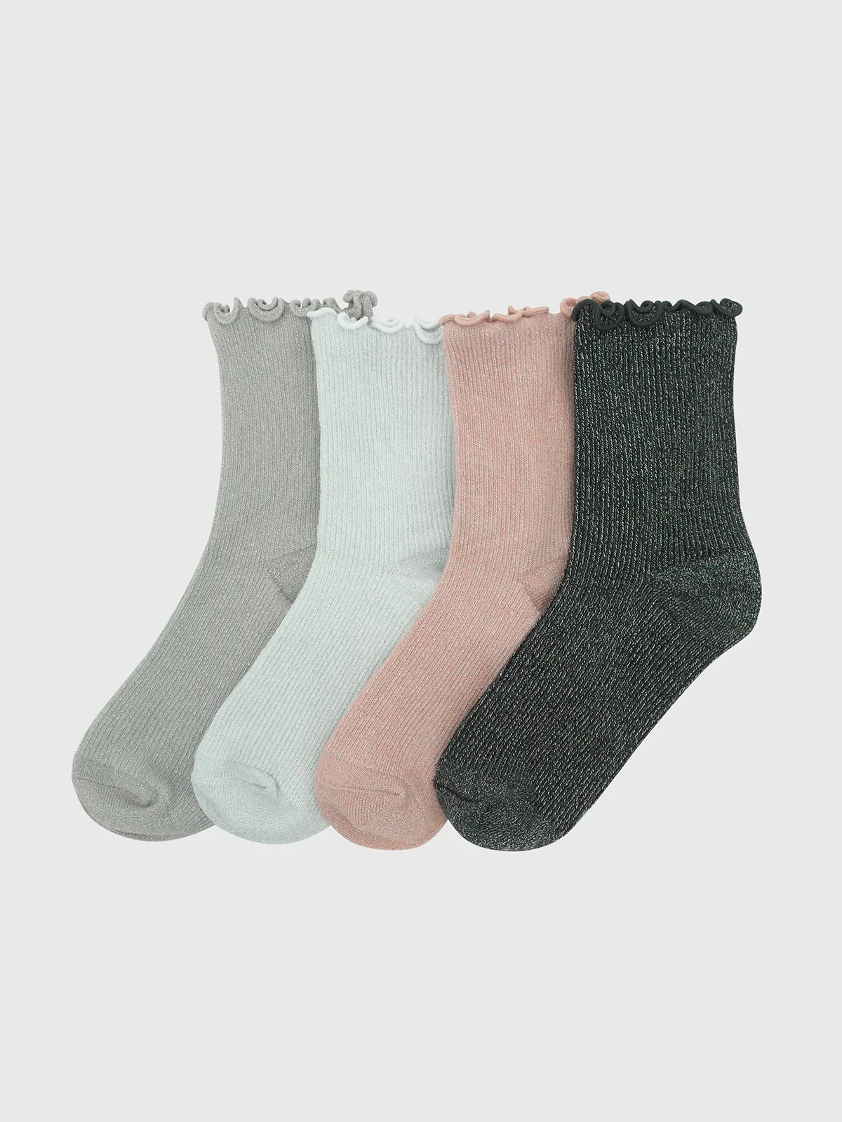 PACK X4 CALCETINES NIÑA COLLOKY - 1