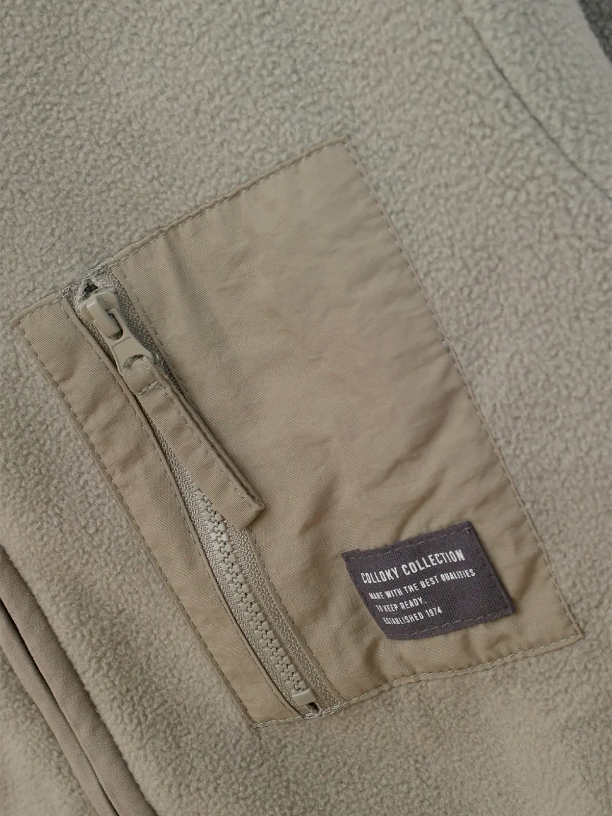 POLERÓN POLAR NIÑO COLLOKY ZIP - 3