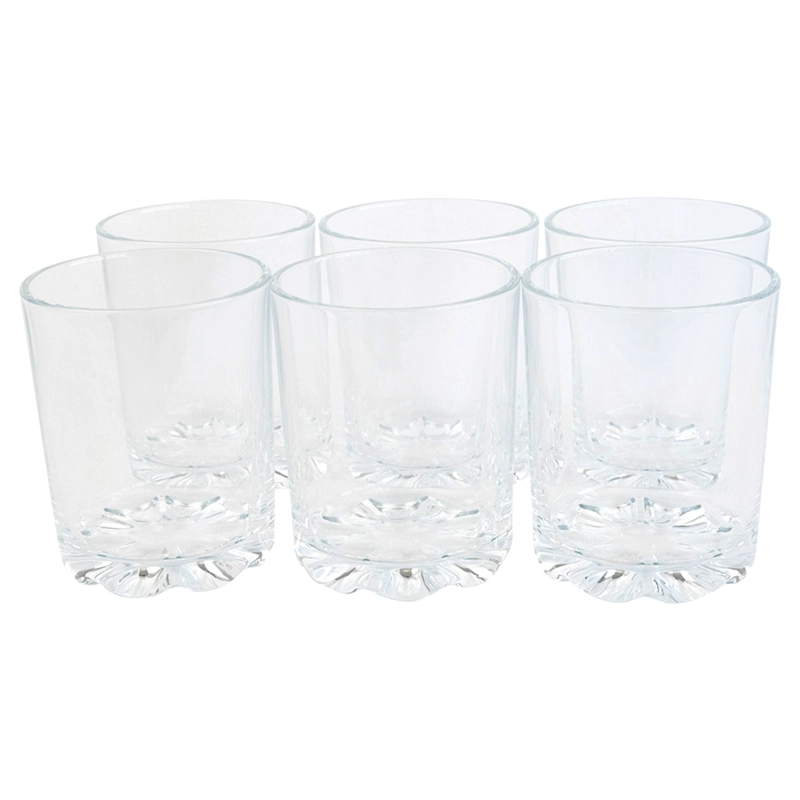 SET 6 VASOS CORTOS DORAL JAZZ 255 ML - 2