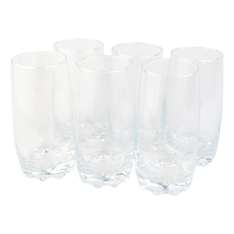 SET 6 VASOS LARGOS DORAL BOSSA 383 ML - 2