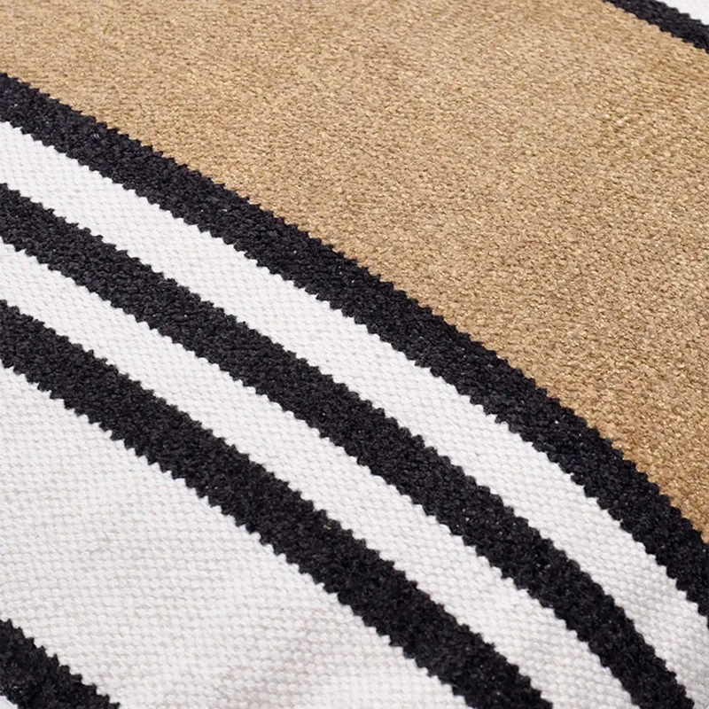 COJÍN RIPLEY HOME RAYAS CENTRO 50X50 CM CAMEL - 6
