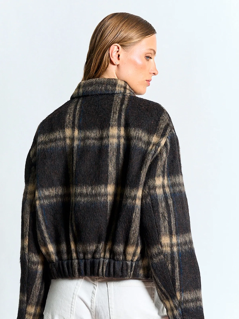 CHAQUETA MUJER MARQUIS CUADROS - 3
