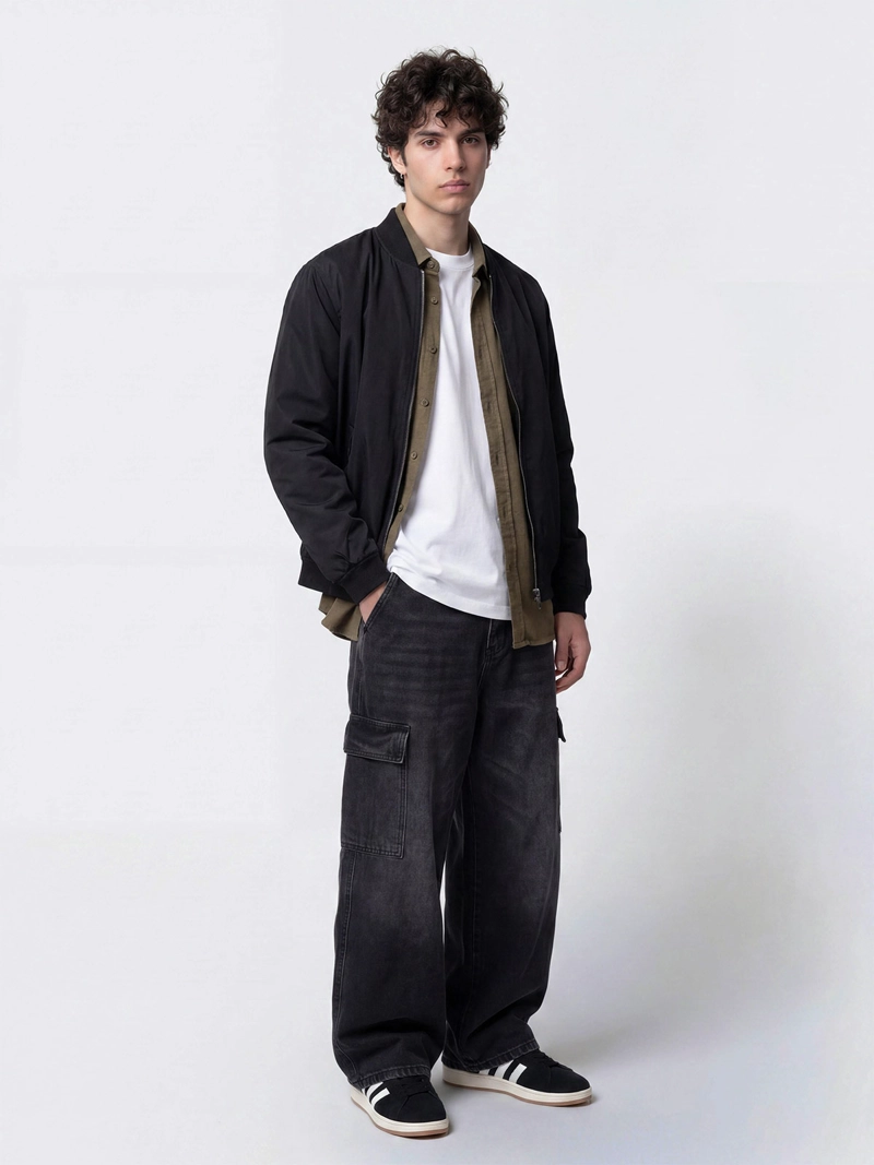 CHAQUETA HOMBRE INDEX BOMBER - 4