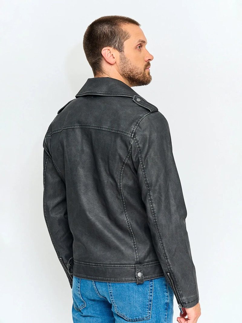 CHAQUETA HOMBRE BARBADOS BIKER - 2