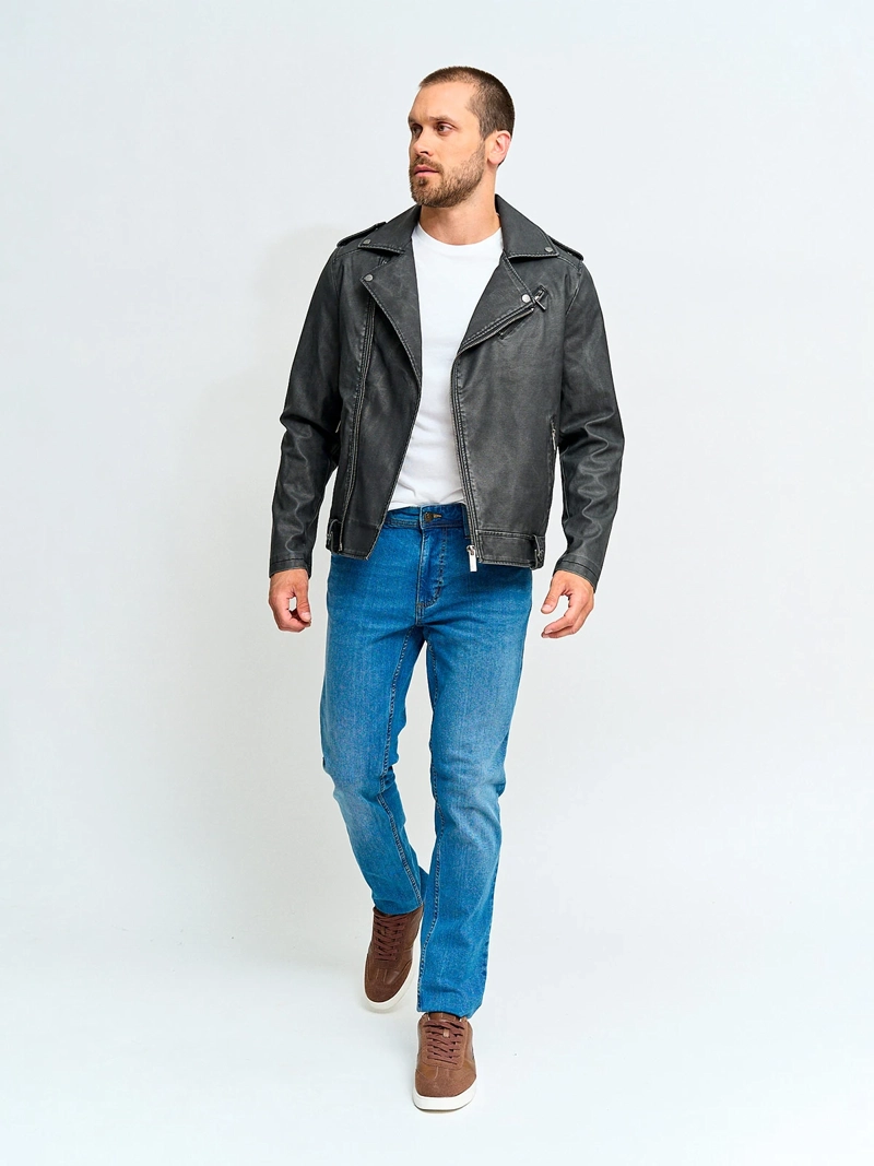 CHAQUETA HOMBRE BARBADOS BIKER - 4