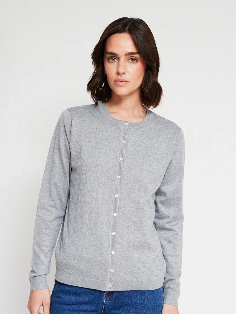 CARDIGAN MUJER AZIZ MANGA LARGA - 2
