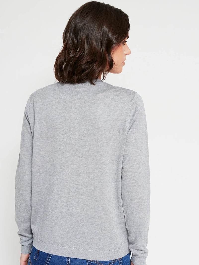 CARDIGAN MUJER AZIZ MANGA LARGA - 3