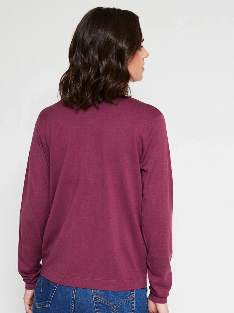 CARDIGAN MUJER AZIZ MANGA LARGA - 3