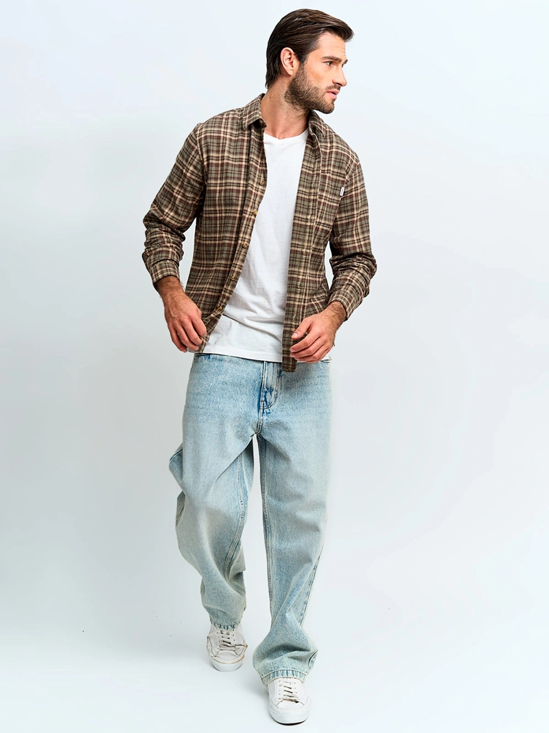 CAMISA HOMBRE PEPE JEANS ALGODÓN MANGA LARGA - 4
