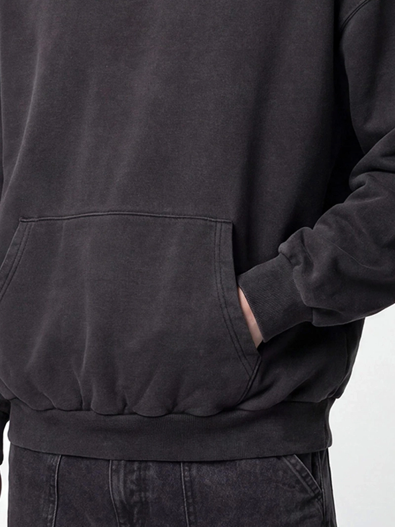 POLERÓN HOMBRE INDEX ALGODÓN GORRO LAVADO OVERSIZE - 4
