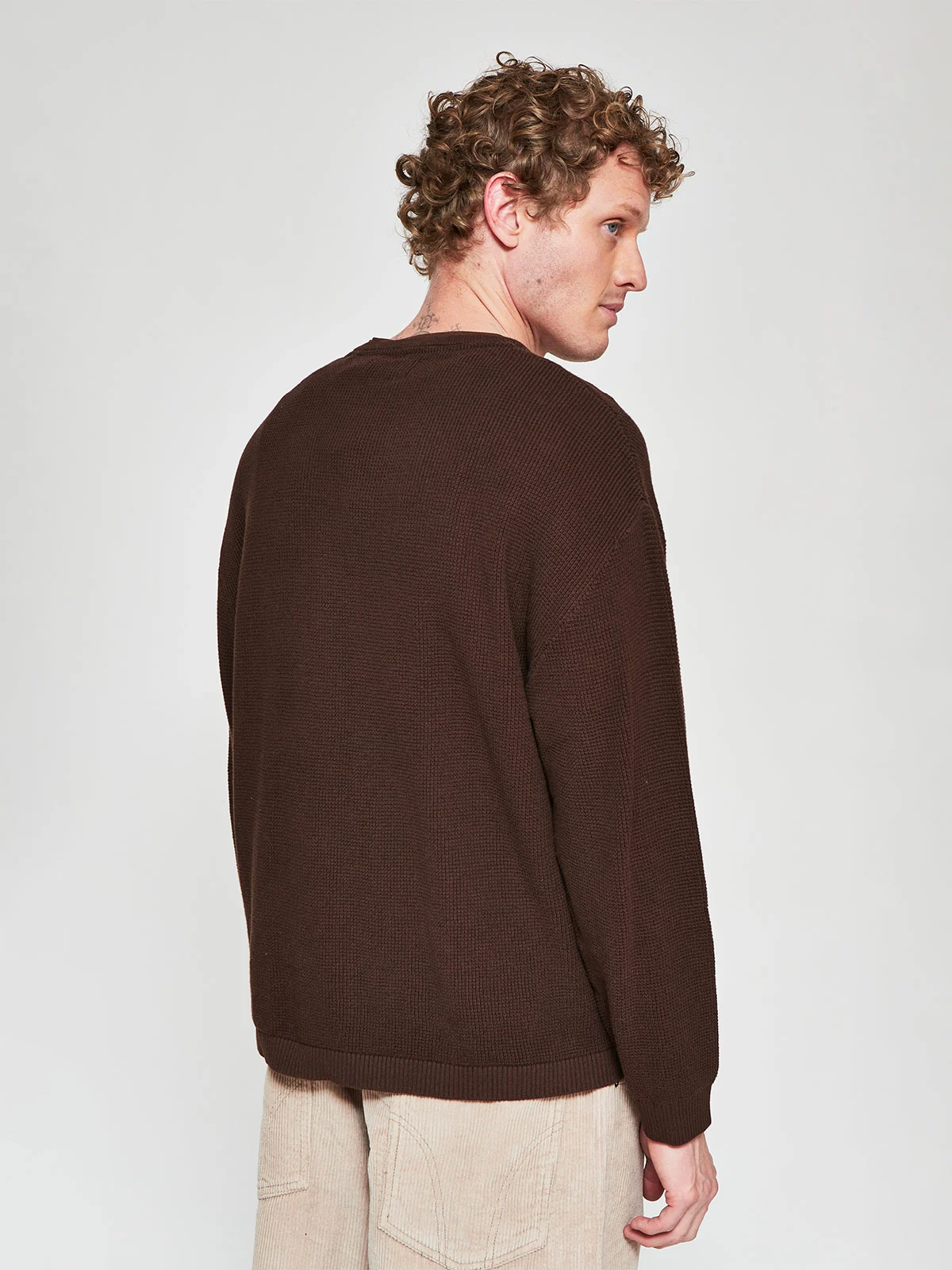 SWEATER HOMBRE INDEX ALGODÓN CUELLO REDONDO - 2