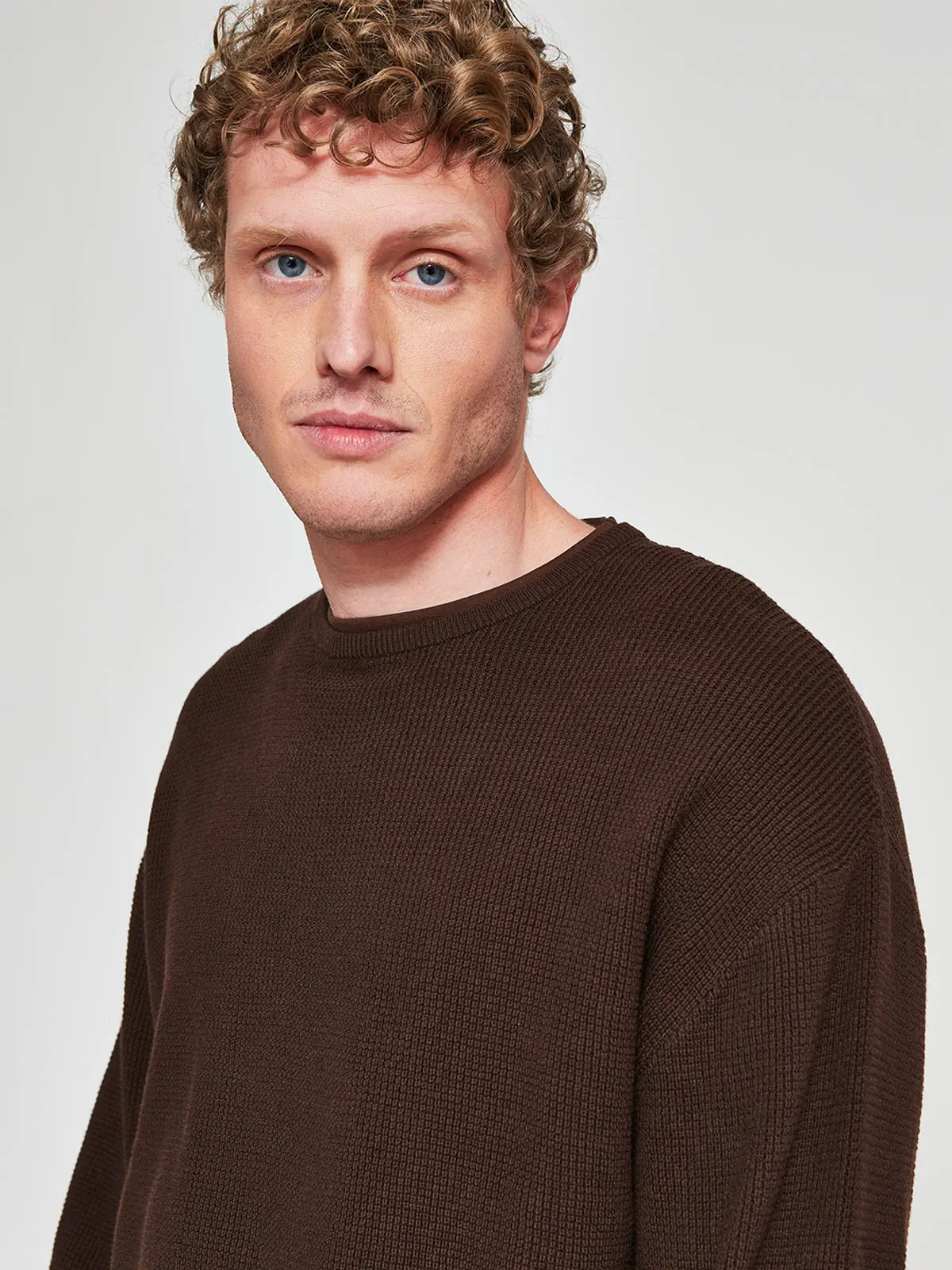 SWEATER HOMBRE INDEX ALGODÓN CUELLO REDONDO - 3