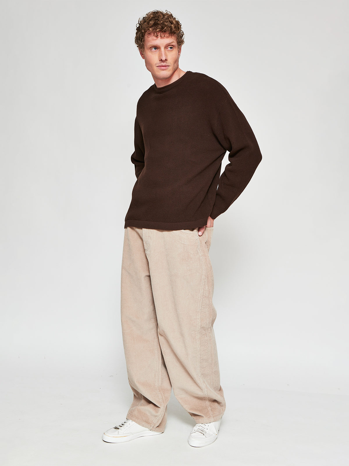 SWEATER HOMBRE INDEX ALGODÓN CUELLO REDONDO - 4