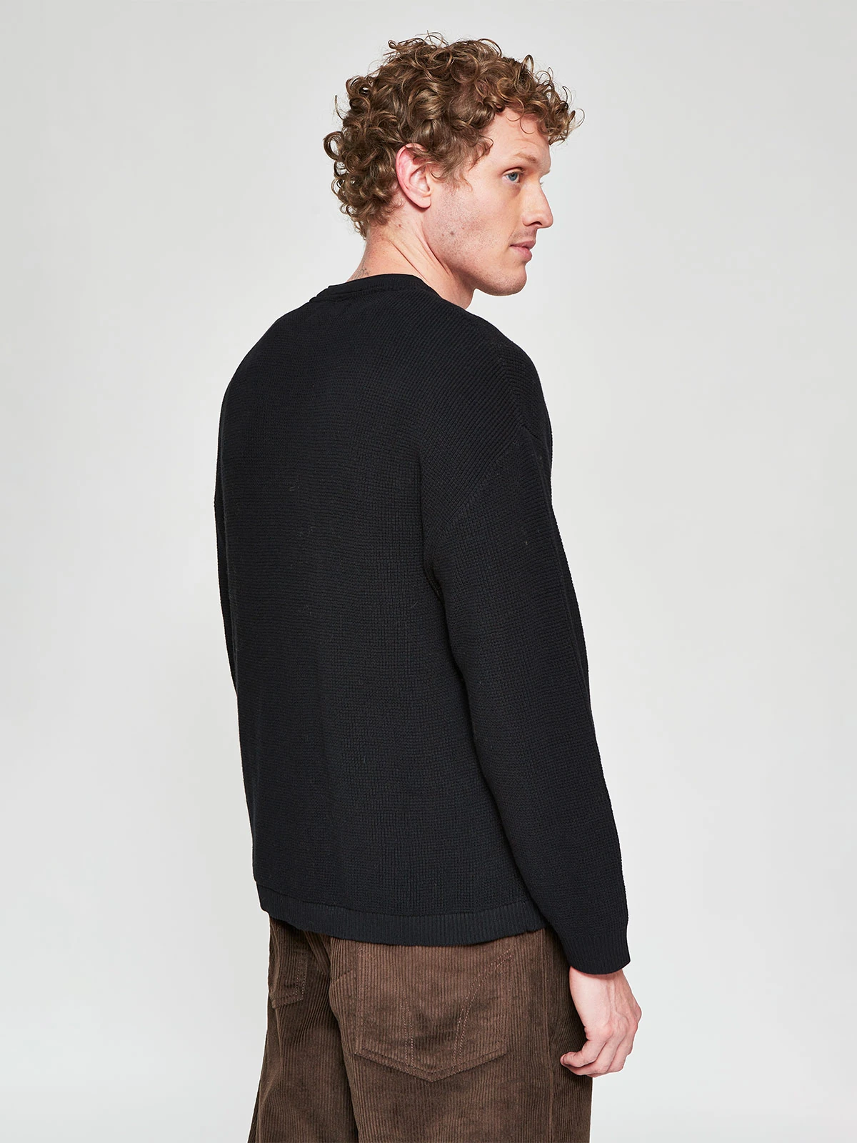 SWEATER HOMBRE INDEX ALGODÓN CUELLO REDONDO - 2