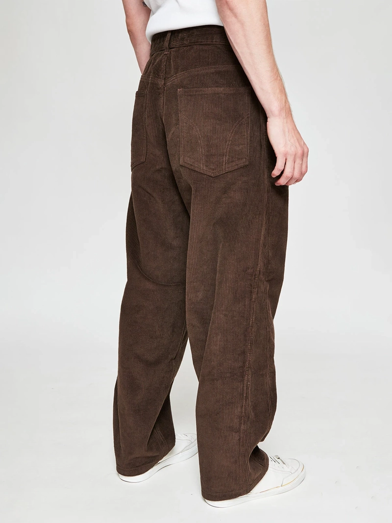 PANTALÓN HOMBRE INDEX ALGODÓN BARREL COTELÉ - 3