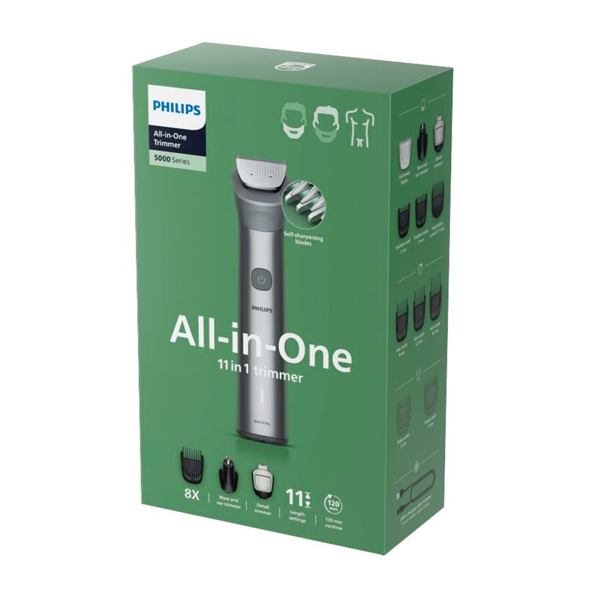 AFEITADORA PHILIPS ALL IN ONE SERIE 5000 MG5923/15 - 1