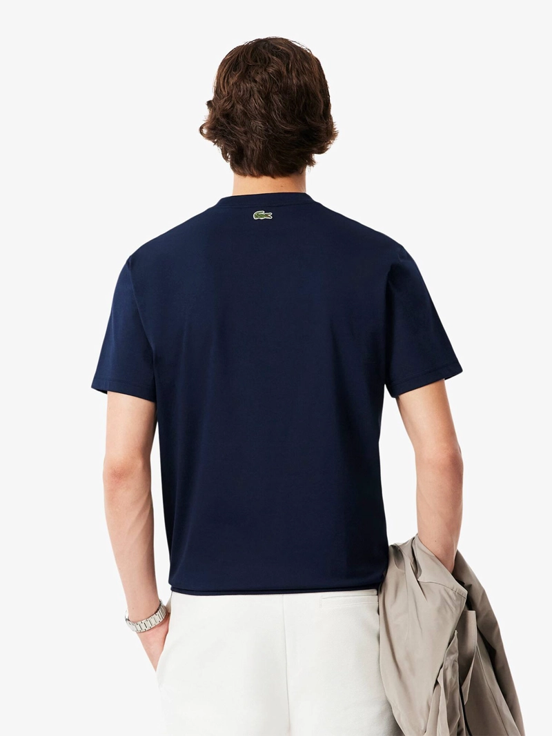 POLERA HOMBRE LACOSTE ALGODÓN MANGA CORTA - 2