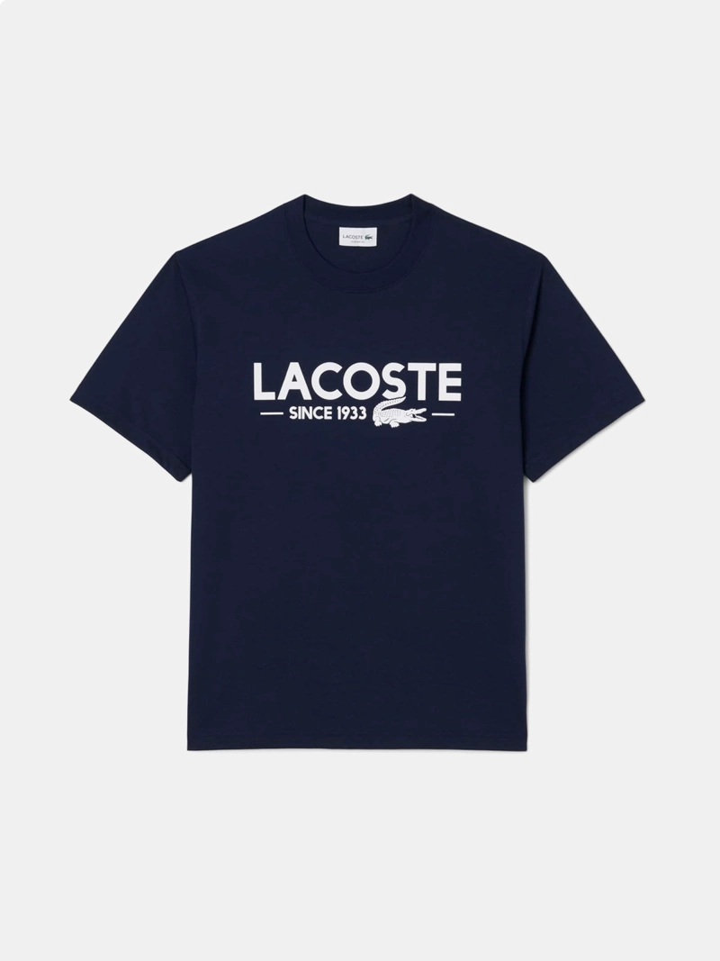 POLERA HOMBRE LACOSTE ALGODÓN MANGA CORTA - 4