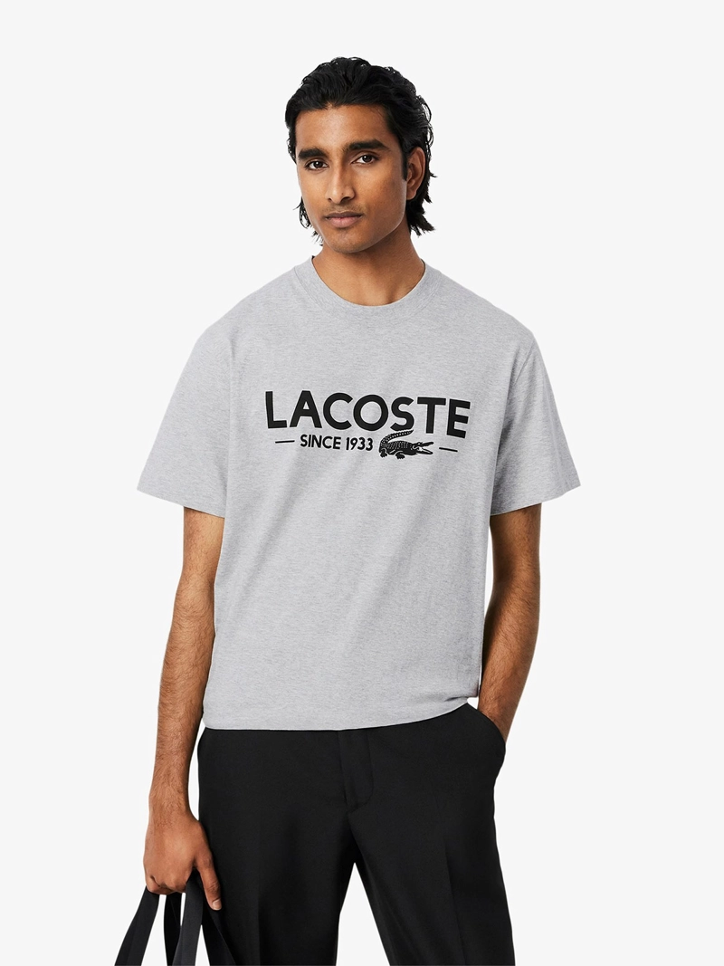 POLERA HOMBRE LACOSTE ALGODÓN MANGA CORTA - 1