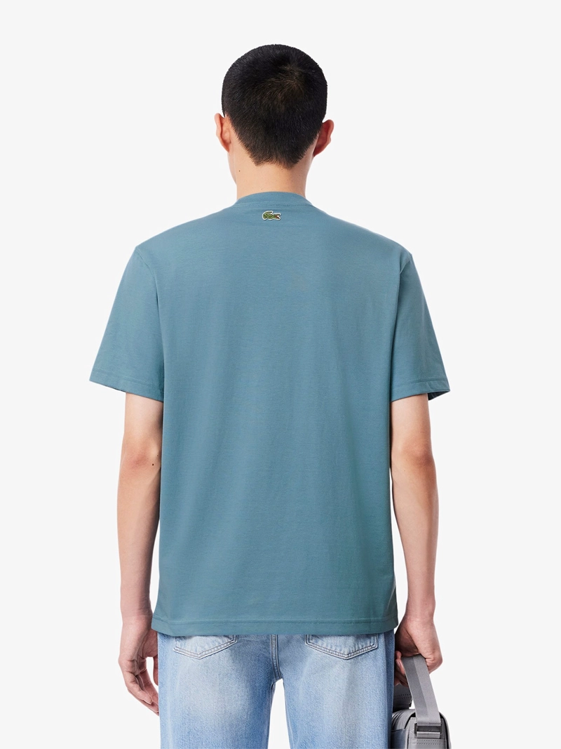 POLERA HOMBRE LACOSTE ALGODÓN MANGA CORTA - 2