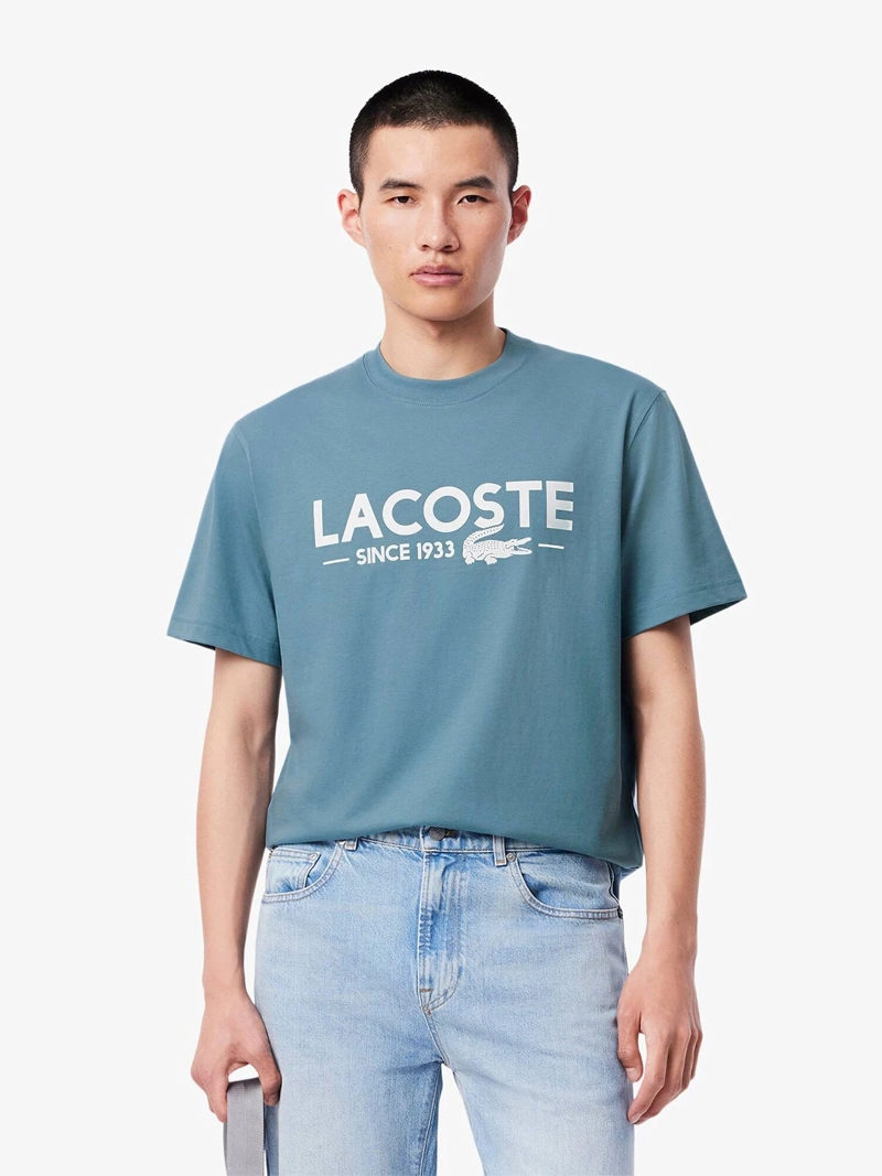 POLERA HOMBRE LACOSTE ALGODÓN MANGA CORTA