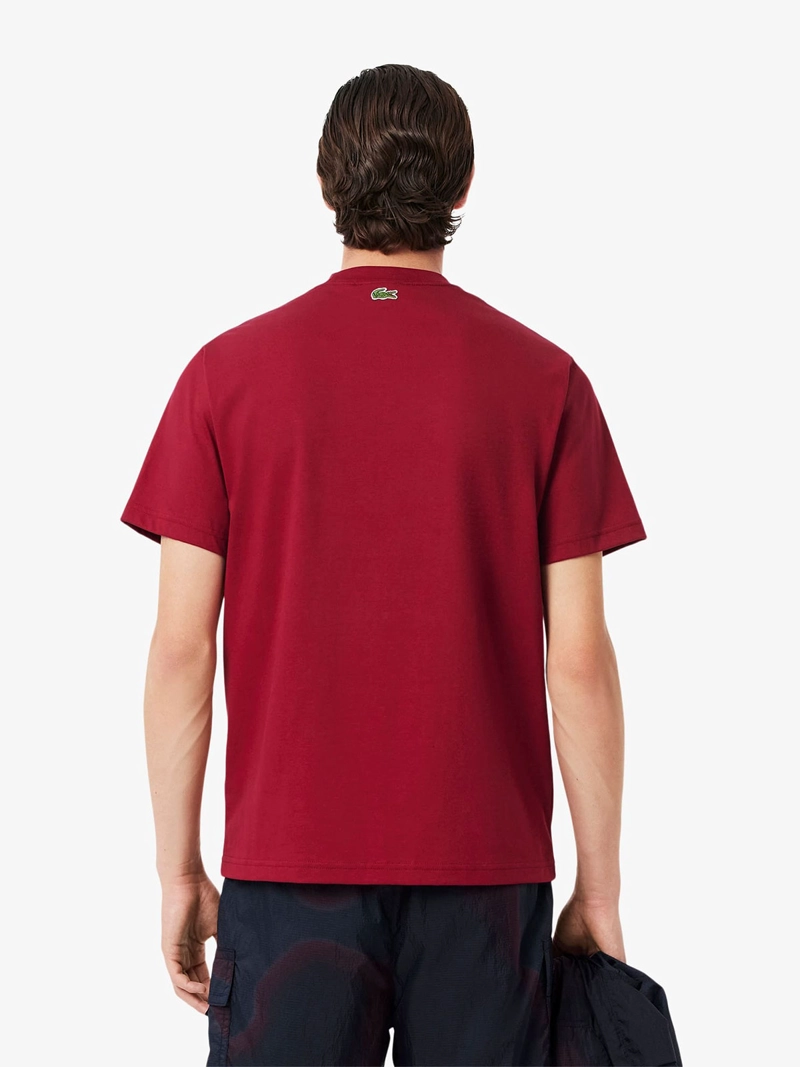 POLERA HOMBRE LACOSTE ALGODÓN MANGA CORTA - 2