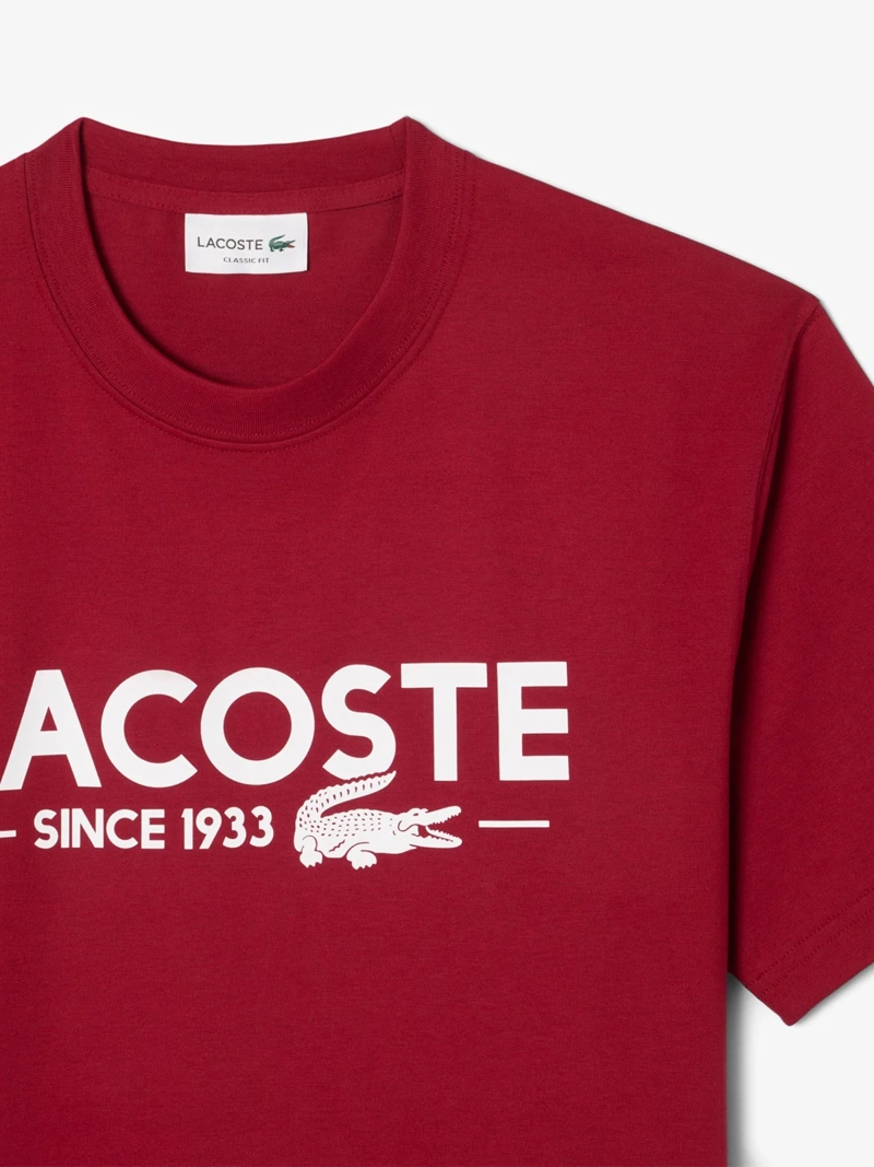 POLERA HOMBRE LACOSTE ALGODÓN MANGA CORTA - 3