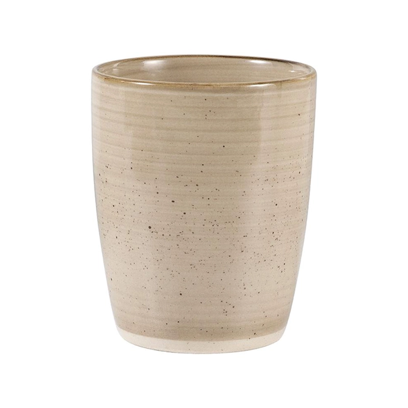 SET 4 VASOS SIMPLIT SIENTA CERÁMICA 330 ML BEIGE - 2
