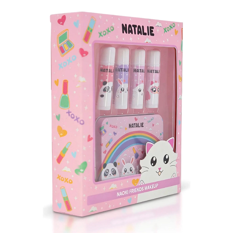 SET MAQUILLAJE NATALIE NAOKI & FRIENDS 5GR 4UN - 2