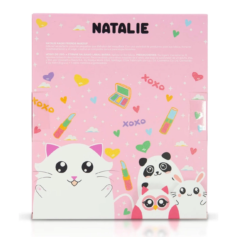 SET MAQUILLAJE NATALIE NAOKI & FRIENDS 5GR 4UN - 3