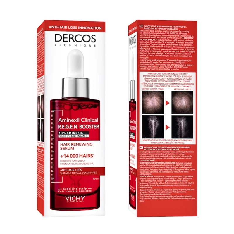 SERÚM CAPILAR VICHY DERCOS REGEN BOOSTER 90 ML - 2