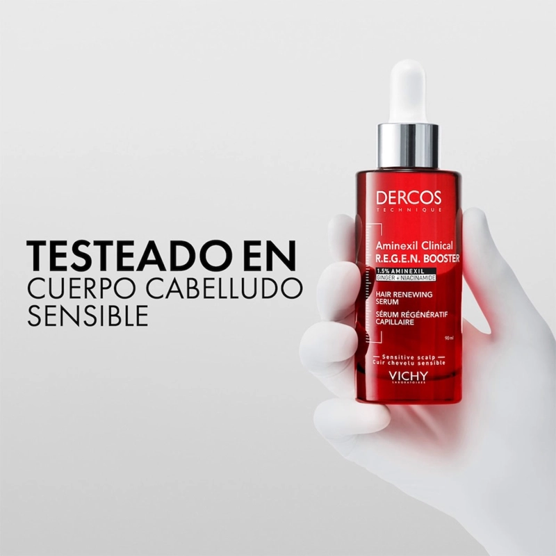SERÚM CAPILAR VICHY DERCOS REGEN BOOSTER 90 ML - 6