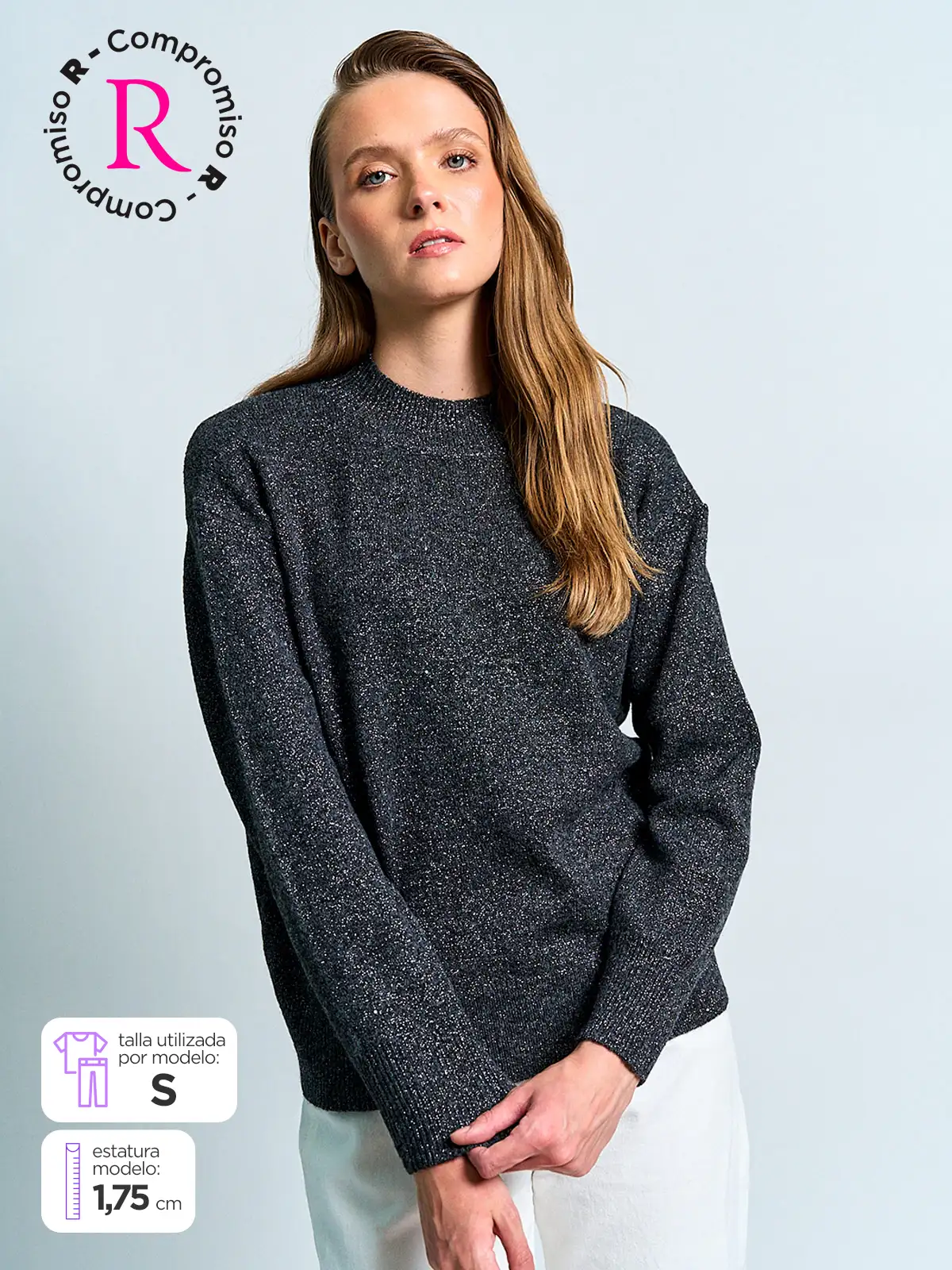 SWEATER MUJER MARQUIS BRILLOS - 1