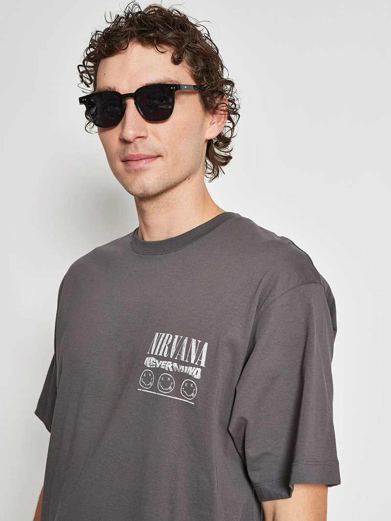 POLERA HOMBRE BARBADOS ALGODÓN MANGA CORTA NIRVANA - 3