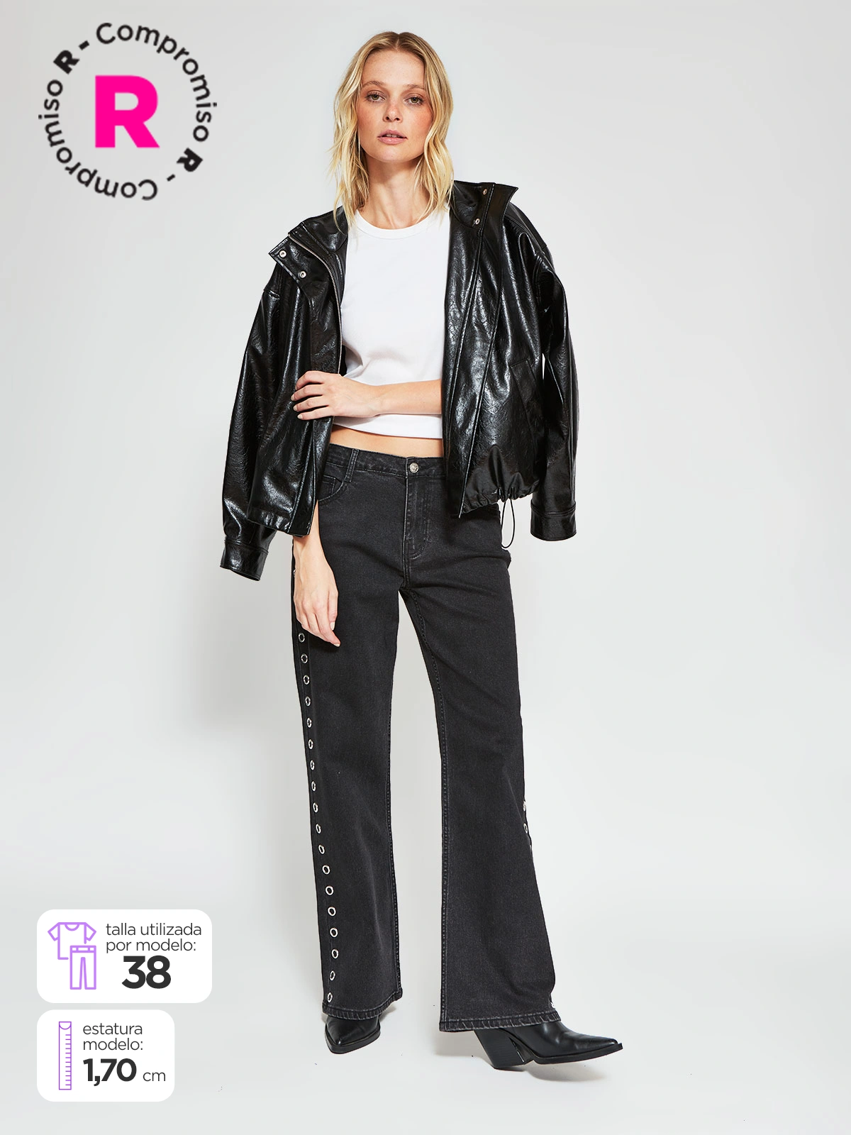 JEANS MUJER INDEX ALGODÓN  - 2