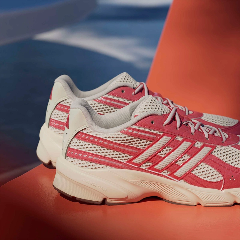 ZAPATILLAS MUJER ADIDAS CASUALES ROJO TECHNOCHAOS 2000 - 12