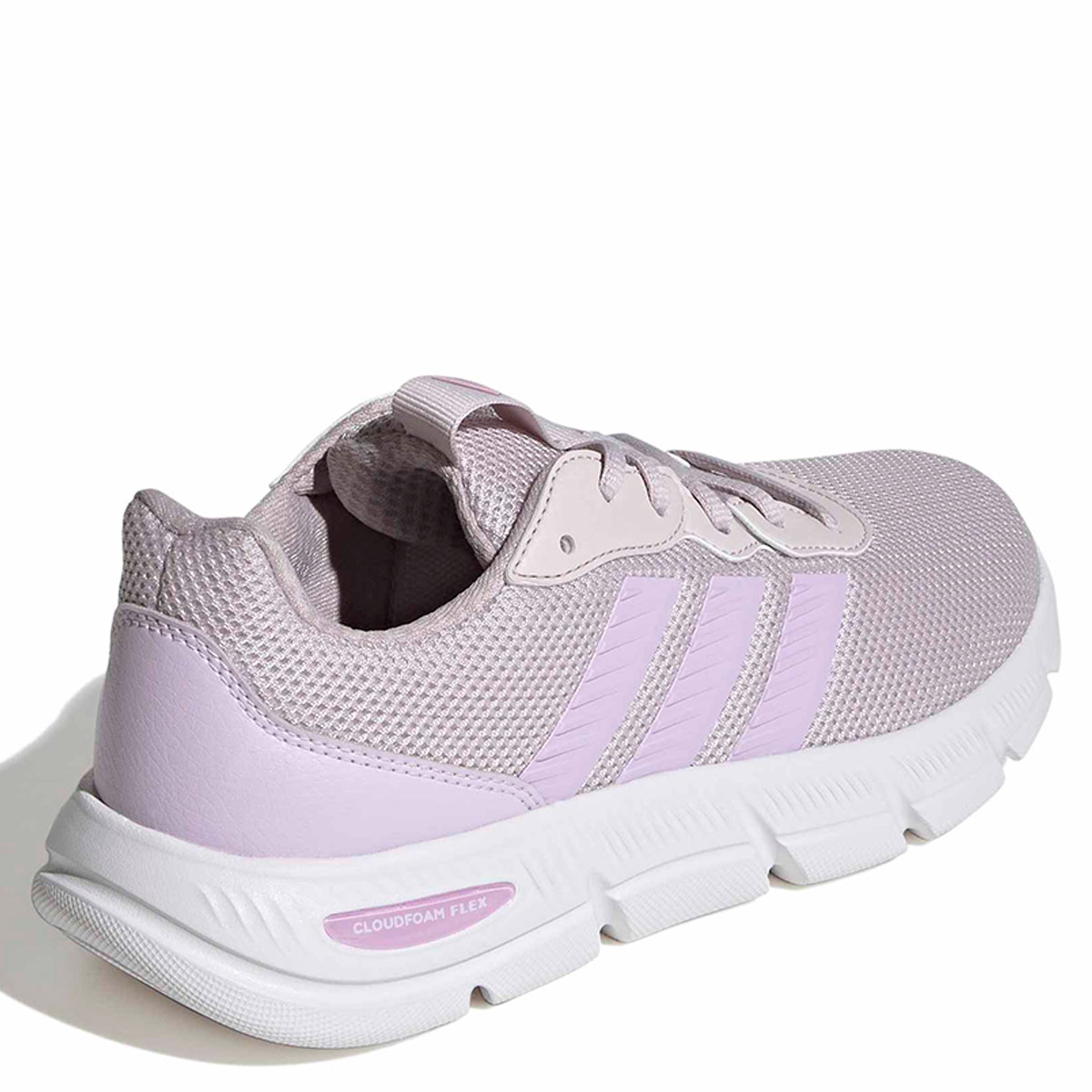 ZAPATILLAS MUJER ADIDAS CASUALES GRIS CLOUDFOAM FLEX - LACES - 4