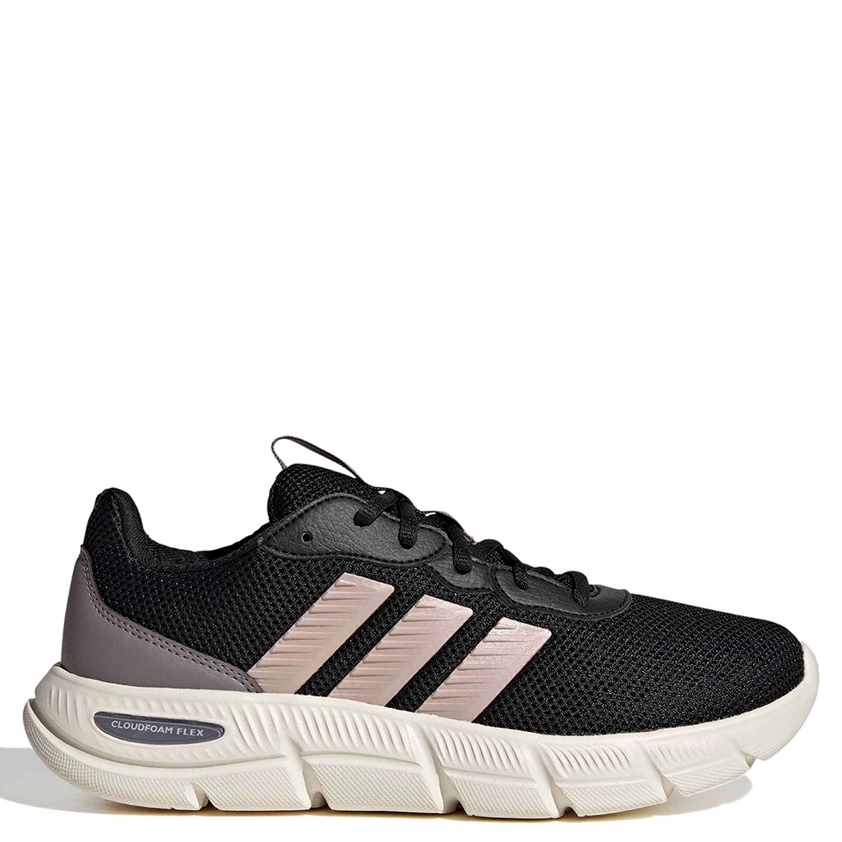 ZAPATILLAS MUJER ADIDAS CASUALES NEGRO CLOUDFOAM FLEX - LACES - 1