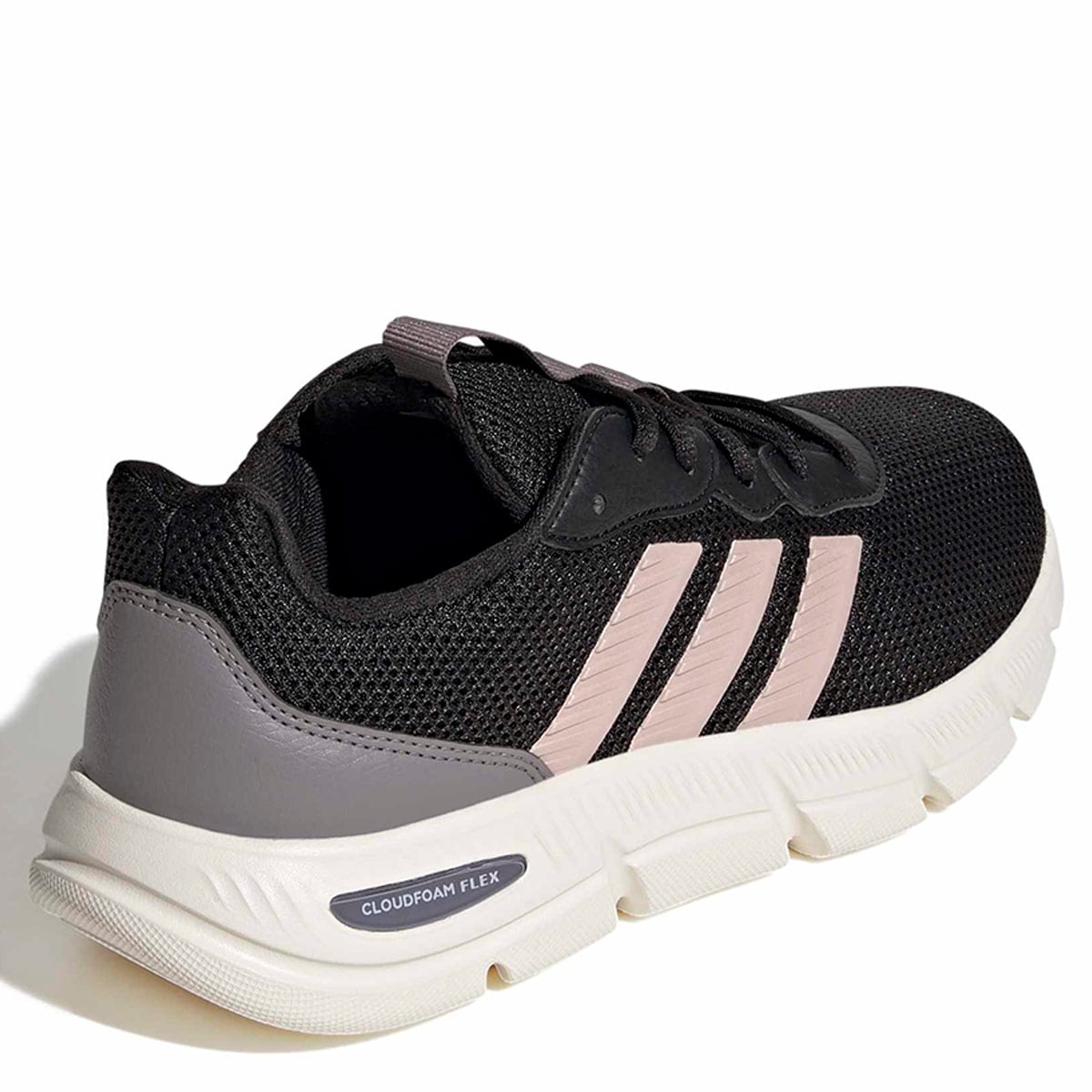 ZAPATILLAS MUJER ADIDAS CASUALES NEGRO CLOUDFOAM FLEX - LACES - 4